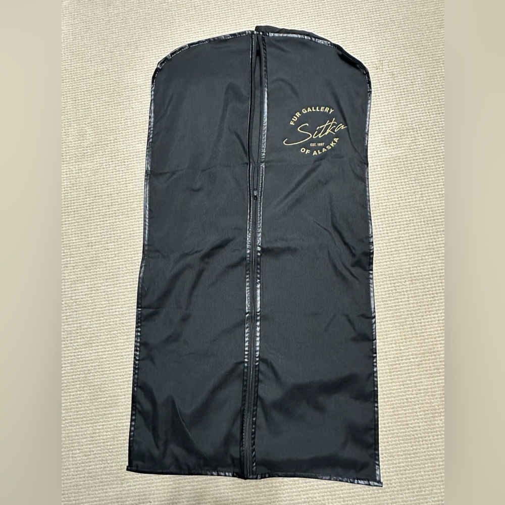 Sitka of Alaska Black Garment Travel Storage Bag 44x24x4”